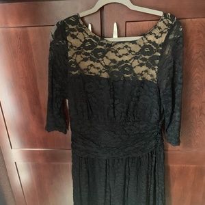Black Lace Dress